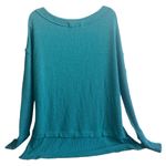 Free People We The Free Thermal Oversized Tunic Aqua Size XS Photo 2