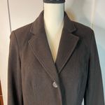 Eddie Bauer Women's Wool and Angora Blazer Size M Tall Photo 3