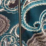 Chico's Chico’s 3 US 16 XL Jacket Paisley Print Full Zip Stretch Long Sleeve lightweight Photo 4