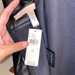 Anthropologie NWT $160 x Hutch Black Faux High-Rise Back Zip Leather Pants 14 Photo 10