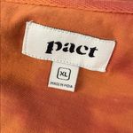 Pact  Women's Burnt Orange Long Sleeve Tee Photo 3