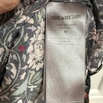 Zadig & Voltaire  Black Multicolor Floral Blouse Photo 5