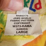 Jams World 💕💕 Kamaka Ukulele Pineapple Hawaiian Print Shift Dress Vintage Y2K L Photo 6