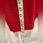 Cuddledown Size M Red Full Zip Pima Cotton Terry Duster Robe Pockets Size M Photo 6