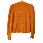 525 America Gold Pullover Crew Neck Sweater Gathered Shoulders Size Medium Photo 5