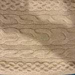 Talbots  CABLE KNIT CASHMERE SCARF camel beige Photo 1