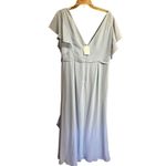 Celebrate By David’s Bridal Maxi Dress Flutter Sleeve Photo 1