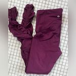 Lululemon  Ready To Rulu Tight in Dark Adobe (Maroon Red) Size 4 Photo 2