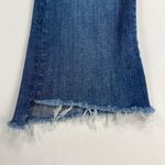 MOTHER Insider Crop Step Fray Jeans Not Rough Enough Wash Stretch Denim Size 25 Blue Photo 1