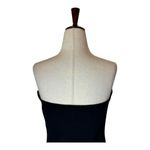 Tiger Mist ‎ Dress Women Large Black Strapless Square Neck Mini Sheath Sexy Photo 4