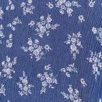 American Rag  Blue Floral Cropped Pants Size XL EUC #DS-1674 Photo 4