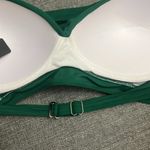 Tempt Me Green XL - -  Women XL Bikini Top Push Up Swim Top Halter Retro Photo 11