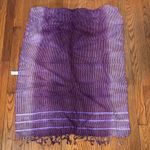 pier 1 scarf purple ombre weave‎ fringe Photo 1