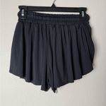 Lugongzi Women's‎ Small 2 in 1 Flowy Black Skort athletic Photo 4
