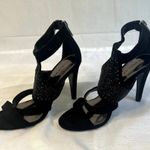 Audrey Brooke Audrey Brook Sequin Black High Heel Pumps Women's Size 8 Photo 4