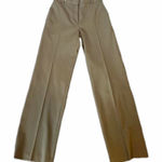 Aritzia  Babaton Agency Pant Wool Trousers Tan Front Crease Minimalist like new 0 Photo 0