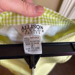 Allison Taylor  Lime Checkered Top Photo 5