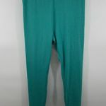 Alo Yoga Teal Blissful High-Waisted Ribbed Leggings Full Length Sz S Athleisure Photo 7