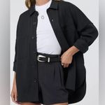 Vuori  Mackenzie Relaxed Fit Cotton Jacket XS Black Photo 0