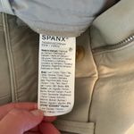 Spanx NWT Stretch Twill Slim Straight Pant Petite Small Bone Khaki Super Smooth Photo 8