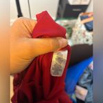 Socialite Red Lace Overlay Romper Maxi Dress Photo 4