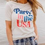 Pulse Party In the USA Fourth of July Graphic T-shirt Photo 0