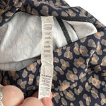 Varley Navy Blue Abstract Leopard Spotted Print Leggings Size Large Photo 9