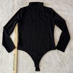 EXPRESS  Body Contour High Compression Mock Neck Long Sleeve Bodysuit Large Photo 0