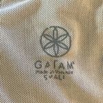 Gaiam  Pink Gray Tank Top Built in Sports Bra Crossback Size Small GUC #4797 Photo 3