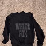 White Fox Boutique  Black Zip-Up Hoodie Photo 5