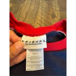 Friends crewneck sweater size small colorblock nostalgia y2k Blue Photo 3