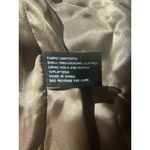 Michael Kors  Tan Leather Long Sleeve Moto Jacket Photo 4