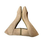 Taryn Rose  Tan Suede Block Heel Pumps - Rochelle sz 6 Photo 2