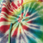 BP Nordstrom Colorful Tie-Dye Oversized Sweatshirt Hoodie Size Small Photo 5