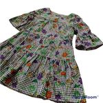 Romeo + Juliet Couture NWT  black and white gingham and floral minidress / S Photo 11