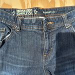 Mossimo Supply co Low Rise Straight Leg Jeans Women’s Size 13 Blue Denim Photo 3