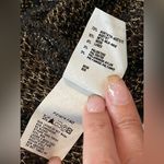 Fendi  Blk & Gold Metallic Dress sz38 2 Photo 5