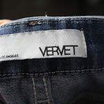Vervet High Rise Raw Hem Flare Jean Size 31 Blue Photo 2