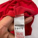 Missguided  Red‎ Basic Jersey Mini Skirt Photo 3