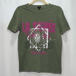 River Island  Green La Soiree Graphic T-Shirt Photo 0