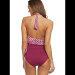 Lauren Ralph Lauren swimsuit. NWT Purple Size 16 Photo 3