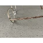 Elan  9279 Brown Eyeglasses Frames ONLY oval Full Rim 53-17-135 gold Photo 3