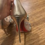 Christian Louboutin  Degraqueen Clear Pointed Toe Pump size 38.5 Photo 6