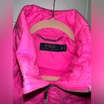 NWOT Polo Ralph Lauren Neon Fuchsia Puffer Vest Pink Size M Photo 1