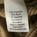 SO  Olive Green Short Sleeve Ribbed Bodycon Dress Size Small Teens Juniors Photo 4