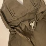 Forever 21 Olive green cargo style halter top size small Photo 9