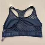 PINK - Victoria's Secret  Navy Tie-Dye Sports Bra Photo 1