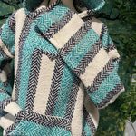 Baja Joe Teal And Gray Hoodie Photo 1