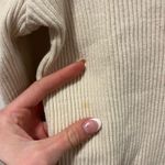 Brandy Melville John Galt Cream Paige Notched Long Sleeve Top Photo 4