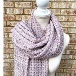 NWT Echo Lilac Lurex Tweed Wrap Scarf Purple Photo 4